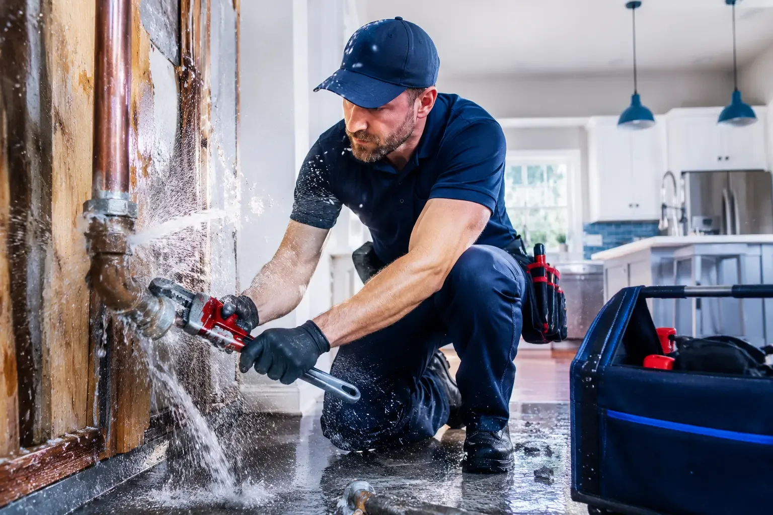 Local emergency pipe repair professionals in Winburne, PA